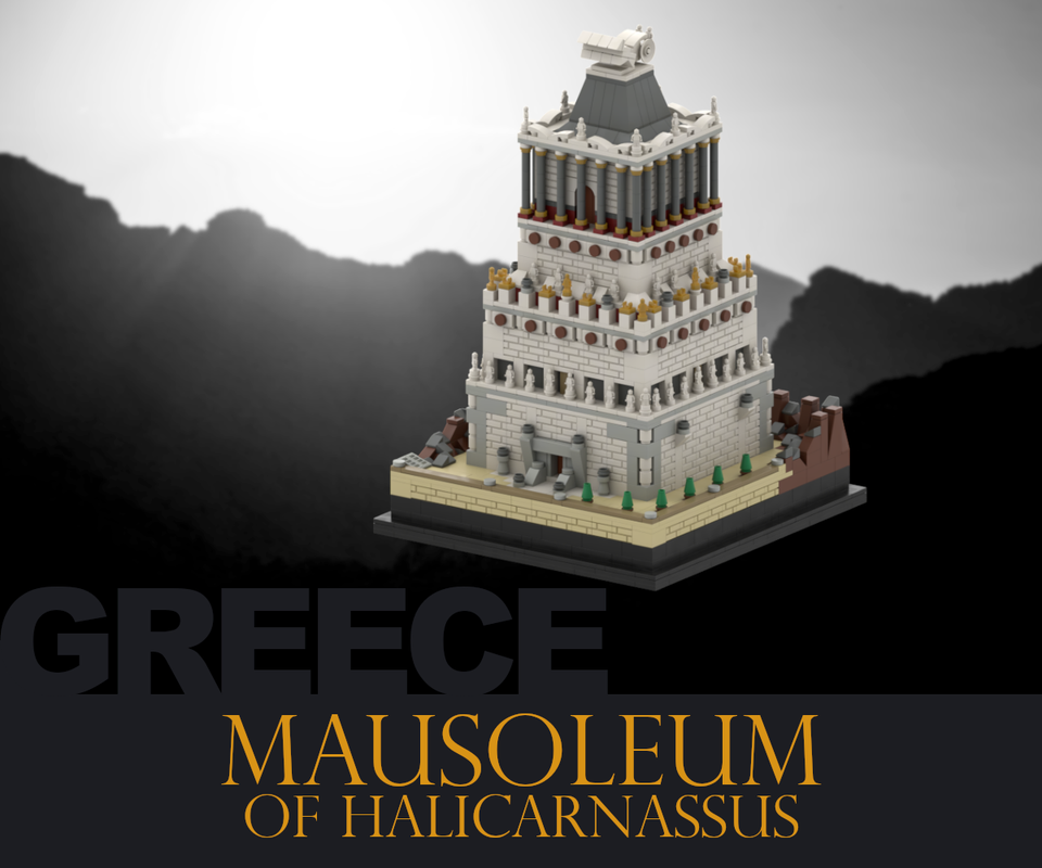 Lego Mausuleum of Halicarnassus