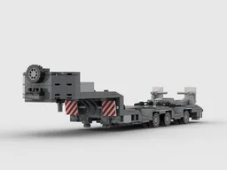 Broshuis 3-axle semi low-loader