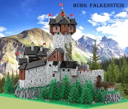 Burg Falkenstein, Medieval Castle in Carinthia (Austrian Alps)