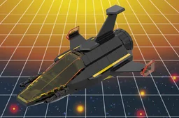 Blacktron Interplanetary Striker (aka "The Bucket")