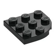 Plate Round Corner 3 x 3