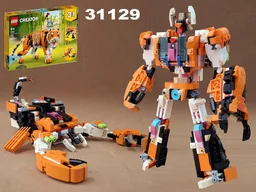 Transformer Scorponok /Scorpion using LEGO Creator 31129: Majestic Tiger