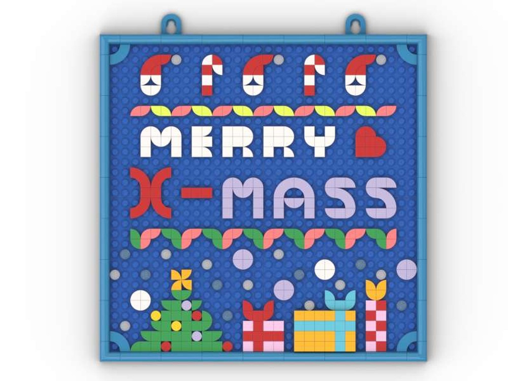 Lego Christmas board
