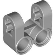 Technic Axle and Pin Connector Perpendicular Double Split / Light Bluish Gray