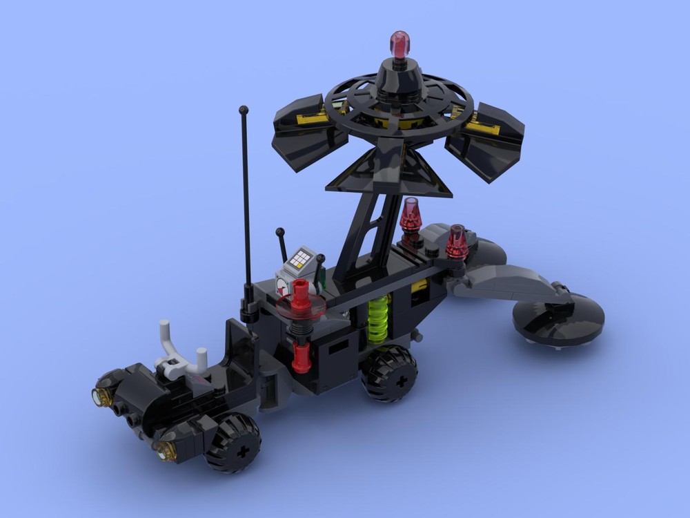 Lego Blacktron Seismologic Vehicle (6844 remake)