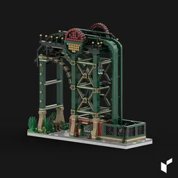 Baron 1898 shaft tower