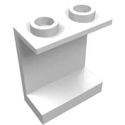 Panel 1 x 2 x 2 [Hollow Studs] / White