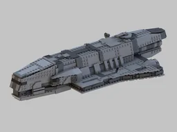 Playscale Imperial Gozanti-Class Cruiser (with interior) - Rebels