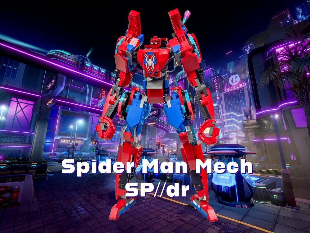 Lego SP//dr - Spider-Man Mech (set 76308 + 71489)