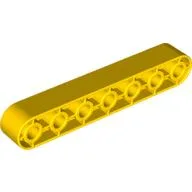 Duplo Technic Beam 7 / Yellow