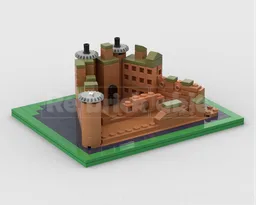 Caerlaverock Castle (Mini MOC)