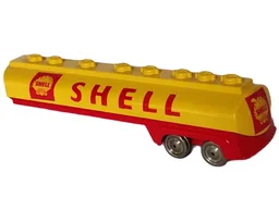HO Scale, Tanker Trailer with 'SHELL' Pattern