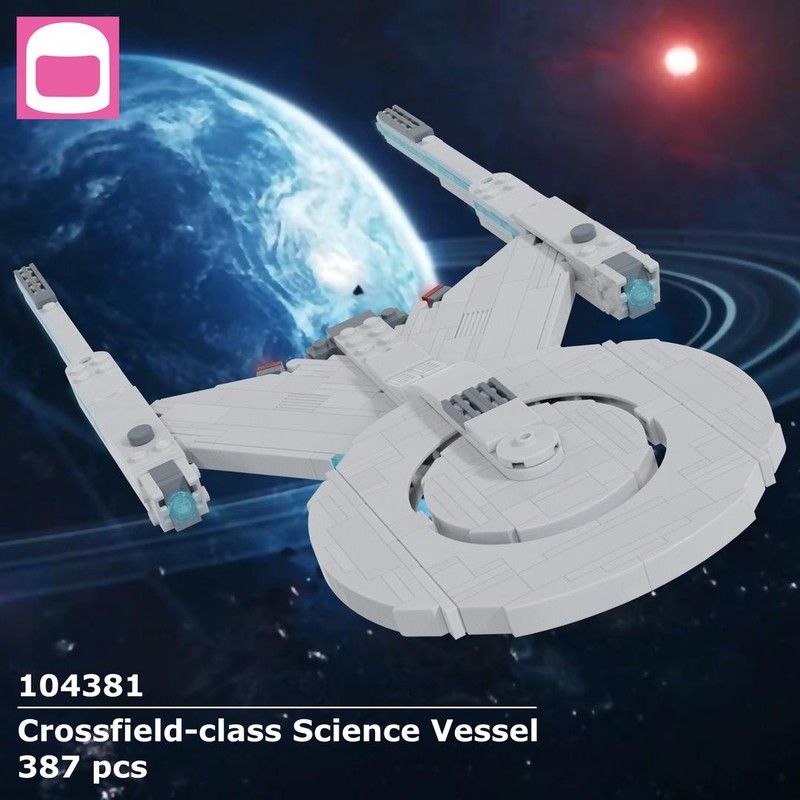 Lego Crossfield-class Science Vessel