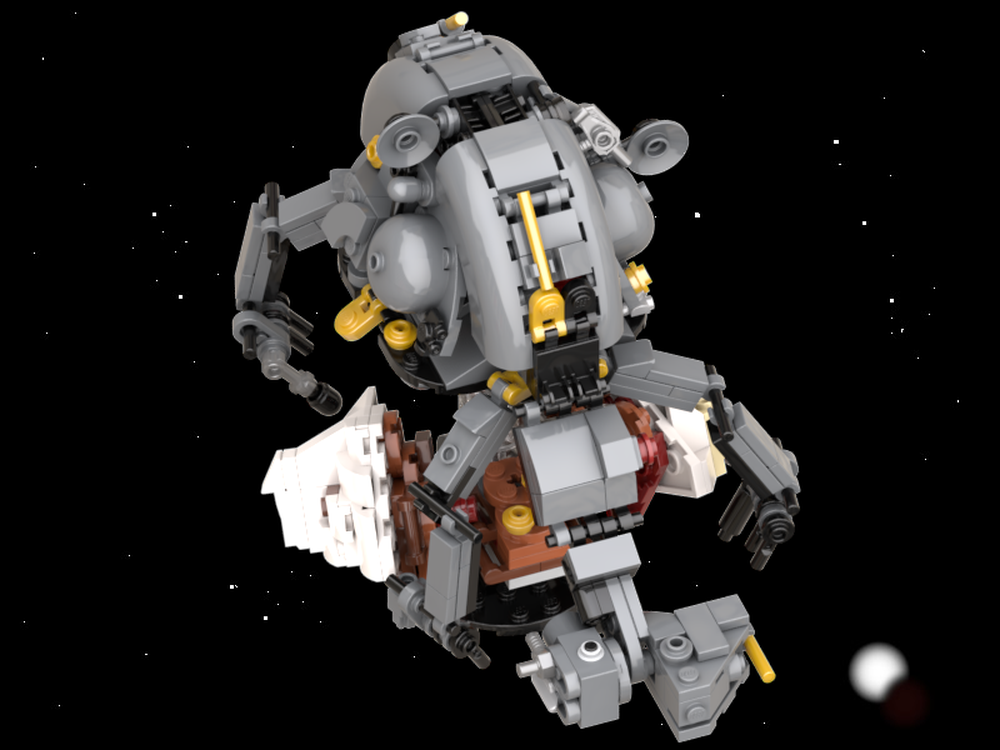 Lego asteroid-mining-space-craft
