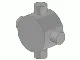 Technic, Universal Joint 4L, Center / Light Gray