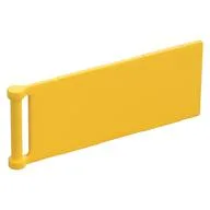 Flag 7 x 3 with Rod / Yellow