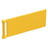 Lego Flag 7 x 3 with Rod / Yellow