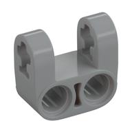 Lego Technic Axle and Pin Connector Perpendicular Double Split [Reinforced] / Light Bluish Gray