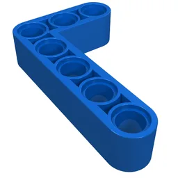 Technic Beam 3 x 5 L-Shape Thick / Blue