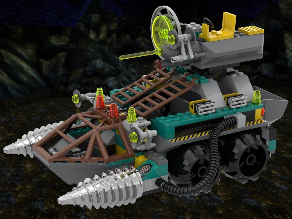 Lego Rock Raiders Chrome Crusher Power Drill