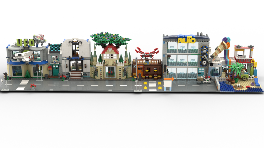 Lego My little town on a shelf