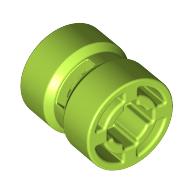 Lego Wheel 8 x 9 with Hole Notched for Wheels Holder Pin / Lime