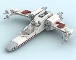 Chibi X Wing (Limited_Bricks x Quarries Workshop)