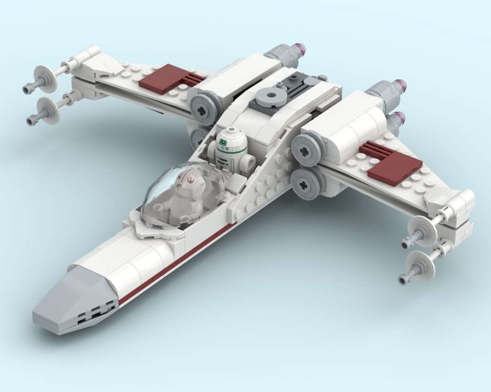Lego Chibi X Wing (Limited_Bricks x Quarries Workshop)