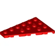 Wedge Plate 6 x 4 Left / Red