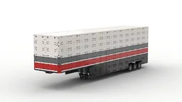 Race Car Semi Trailer