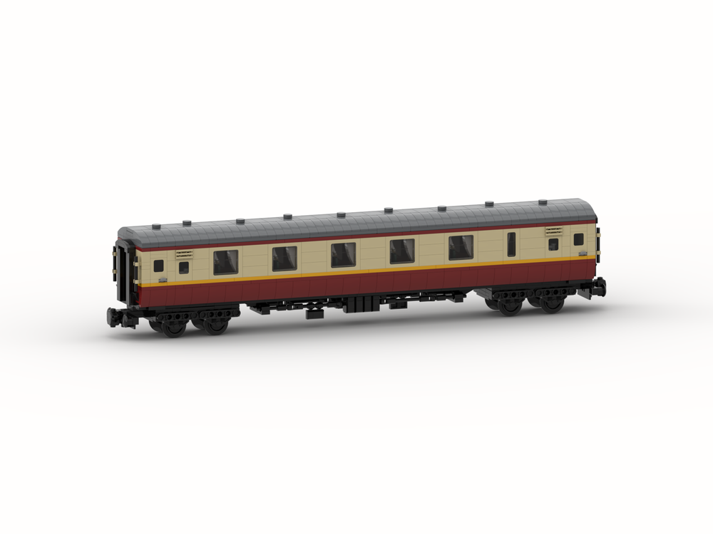 Lego British Railways Mk.1 1st Class Passenger Coach (8w)