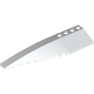 Lego Brick Wedged, Curved 12 x 3 Left / White