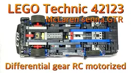 LEGO Technic 42123 McLaren senna GTR Differential Gear RC motorized