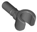 Minifig Hand / Dark Bluish Gray