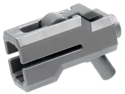 Minifigure, Weapon Bazooka, Mini Blaster / Shooter with Dark Bluish Gray Trigger (69767 / 69755)