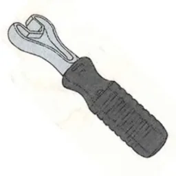 Duplo Toolo Tool Wrench / Black