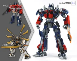 LEGO Optimus Prime (Alternate Build 10302 + 71821)