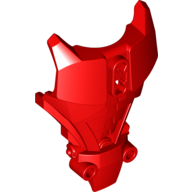 Lego Large Figure Torso Cover, Armor [Plain] / Red
