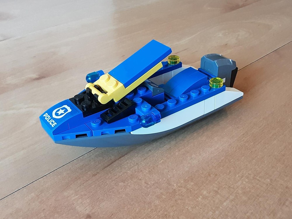 Lego Police Jetski (Alternate For 60176)