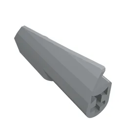 Technic Panel Fairing #21 5L Small Smooth, Side B / Light Bluish Gray