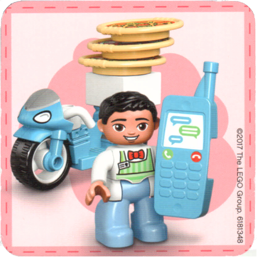 Lego Find a Pair Card from Set 40267-1 / [No Color/Any Color]