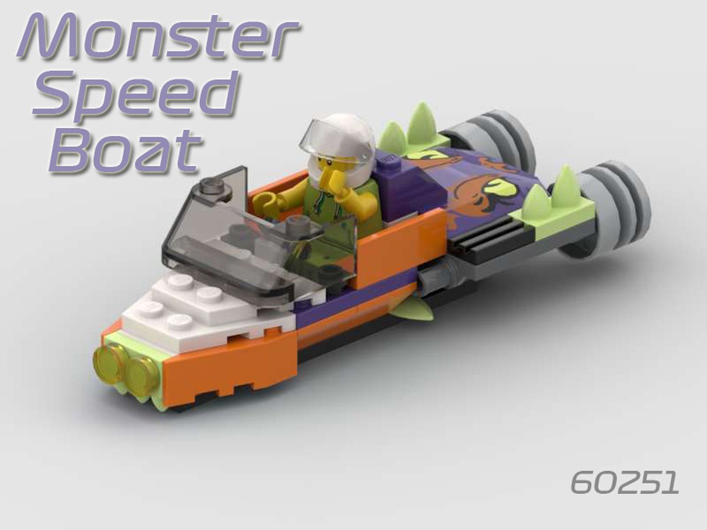 Lego 60251 Monster Speed Boat