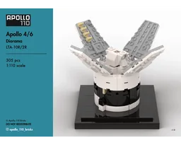 Apollo 4/6 LTA-10R/2R Diorama [1:110 scale]