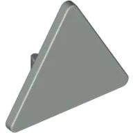 Road Sign Clip-on 2.2 x 2.667 Triangular / Light Gray
