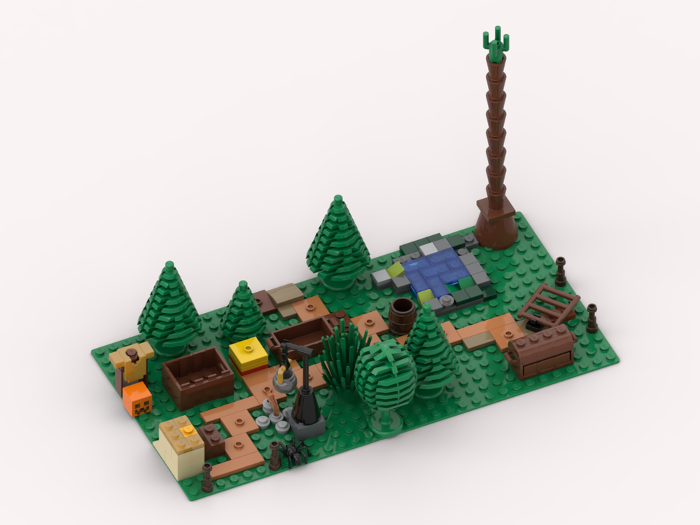 Lego Modular Forest Part 1: The Camp
