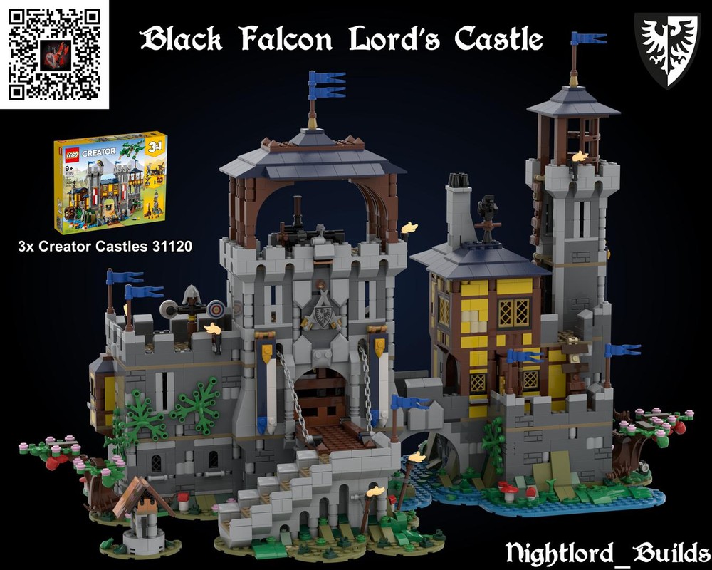 Lego Black Falcon Lord's Castle