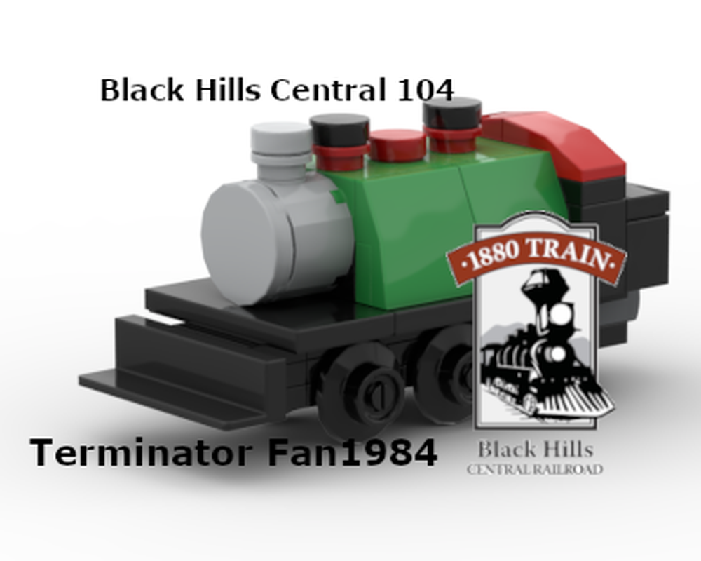 Lego Mini Black Hills Central 104
