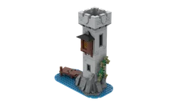 Medieval Island Tower - Second release