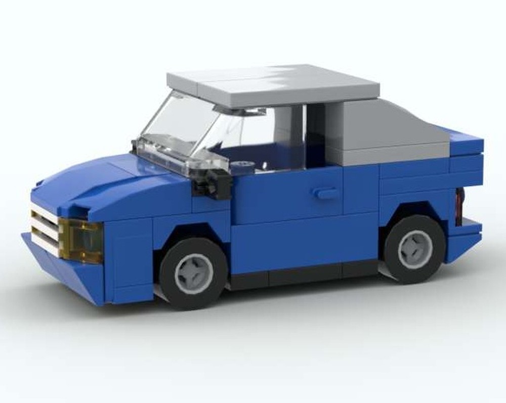 Lego Blue Car (MOC)