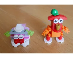 Two World Fun Creatures